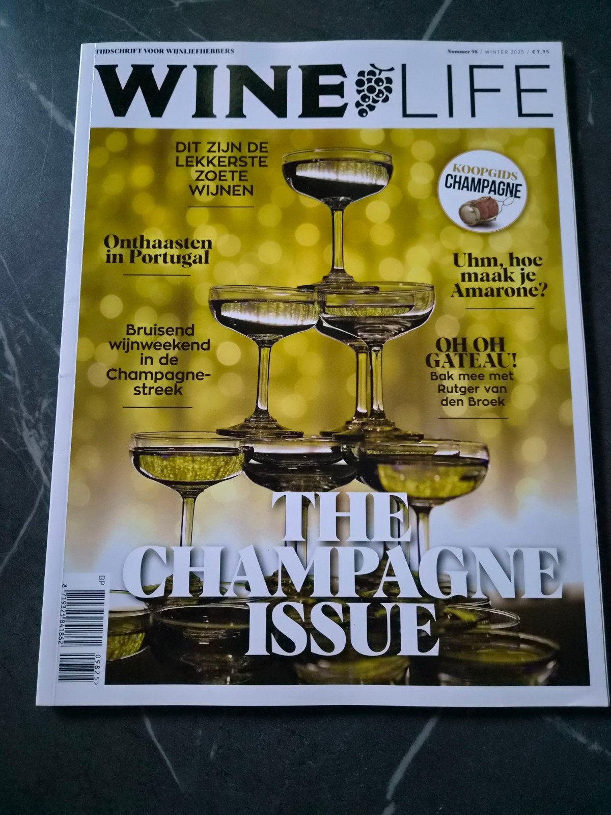 WineLife Magazine - The Champagne Issue (Winter 2025), Ophalen of Verzenden, Nieuw, Overige typen