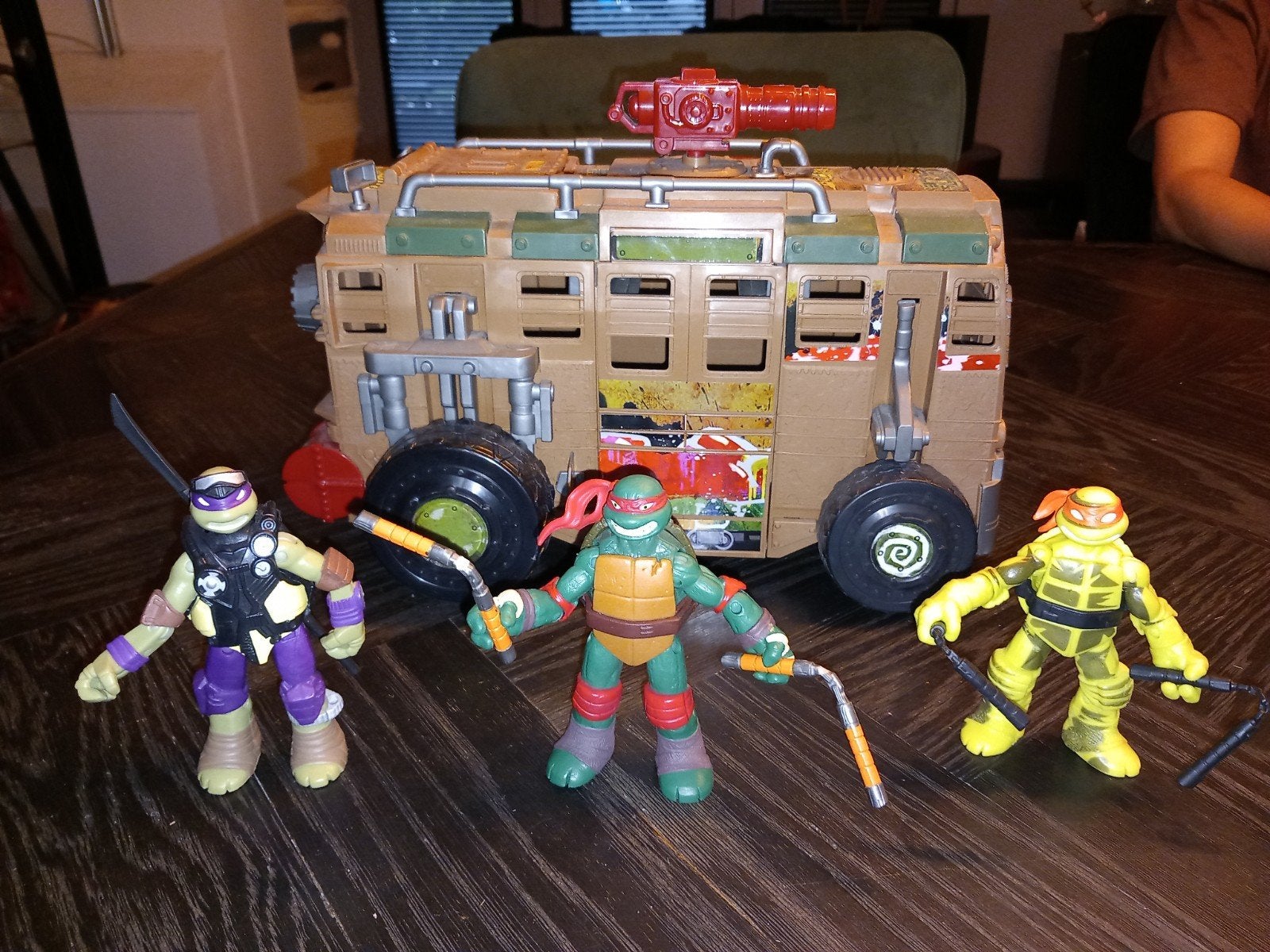 Teenage Mutant Ninja Turtles Party Wagon met figuren, Kinderen en Baby's, Speelgoed | Actiefiguren, Ophalen of Verzenden, ., .