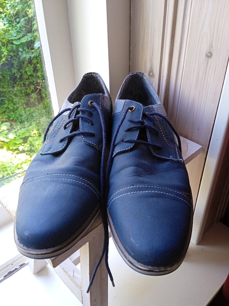 Heren schoenen NIEUW *Sprox* ~ nieuwe herenschoenen maat 45, Blauw, Nieuw, Ophalen of Verzenden, Sprox