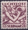 Suriname Luchtpost 5 postfris Mercurius 1930, Postzegels en Munten, Postzegels | Suriname, Ophalen of Verzenden, Postfris