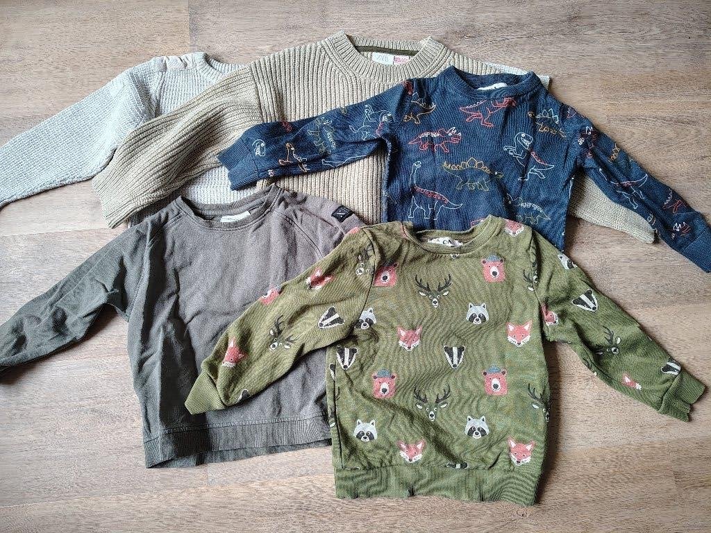 Pakketje truien jongen maat 98/104, Kinderen en Baby's, Kinderkleding | Maat 98, Ophalen of Verzenden, Gebruikt, Jongen, Trui of Vest