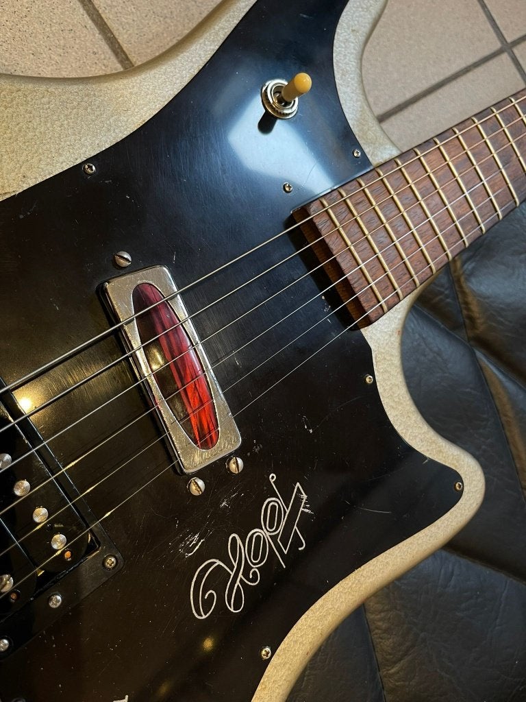 1963 Hopf Twisty, Muziek en Instrumenten, Ophalen of Verzenden, Gebruikt, Solid body, Overige merken