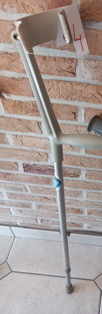 kruk elleboogkruk met MANCHET, Diversen, Loopkrukken, Ophalen, In hoogte verstelbaar, Gebruikt