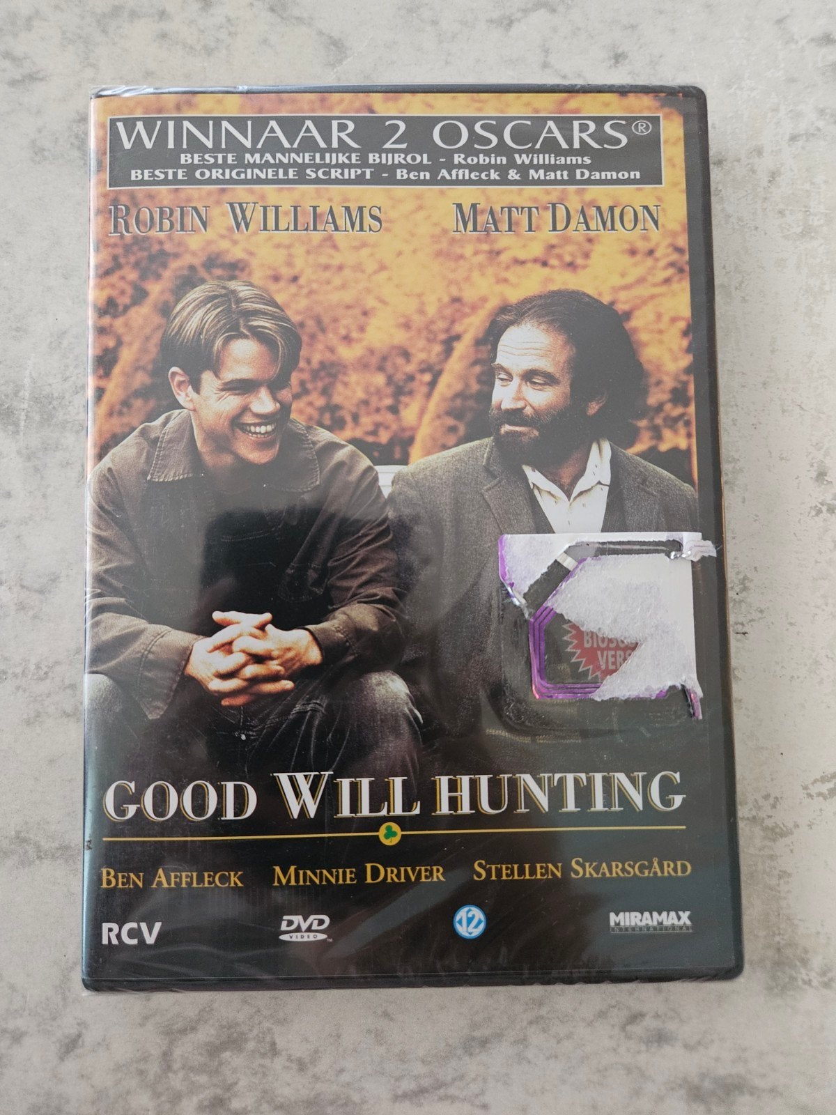 DVD Good Will Hunting (NIEUW in folie), Vanaf 12 jaar, Ophalen of Verzenden, Nieuw in verpakking