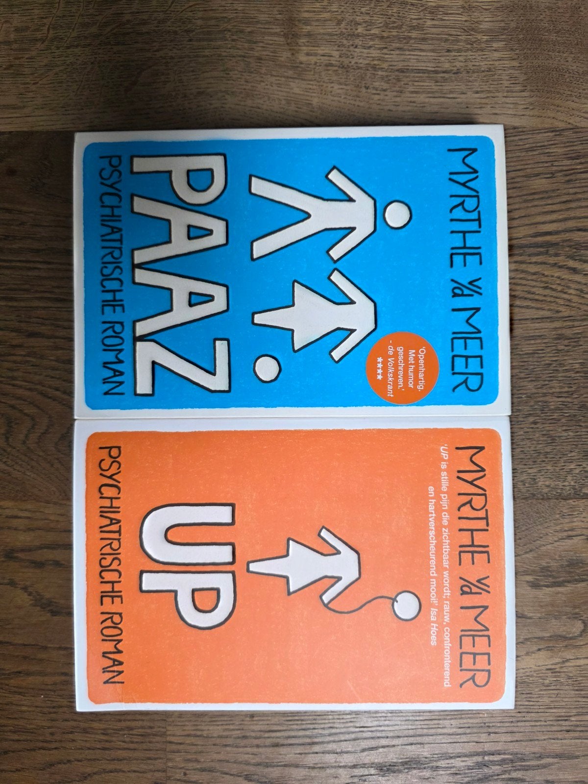 Myrthe van der Meer - PAAZ & UP (Psychiatrische Roman), Boeken, Ophalen of Verzenden, Zo goed als nieuw, Myrthe van der Meer, Nederland