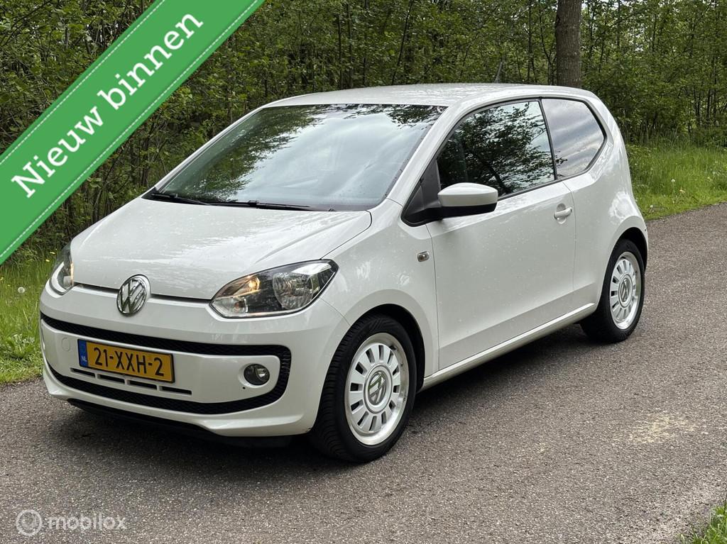 Volkswagen Up! 1.0 high up! | Airco | Navi | 2012 | Lm | NAP, Voorwielaandrijving, Euro 5, Gebruikt, Up!