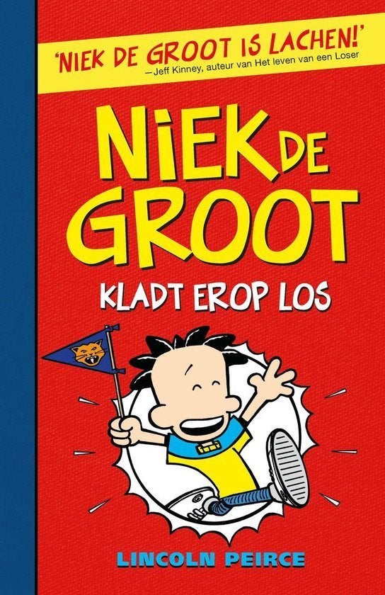 Niek de Groot kladt er op los van Lincoln Peirce, Ophalen of Verzenden, Zo goed als nieuw, Fictie