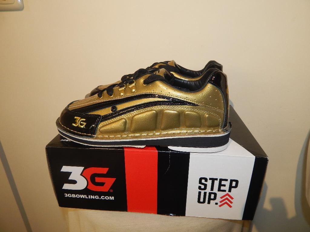 3G bowling schoenen Nieuw zwart met goud in doos 42, Sport en Fitness, Bowlen, Verzenden, Nieuw, Schoenen