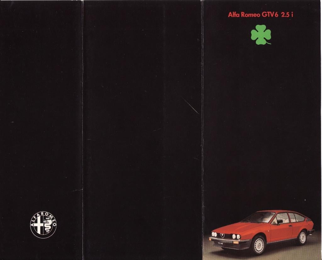 Alfa Romeo GTV6 2.5i, vergelijking met 9 concurrenten, 1981, Ophalen of Verzenden, Gelezen, Alfa Romeo