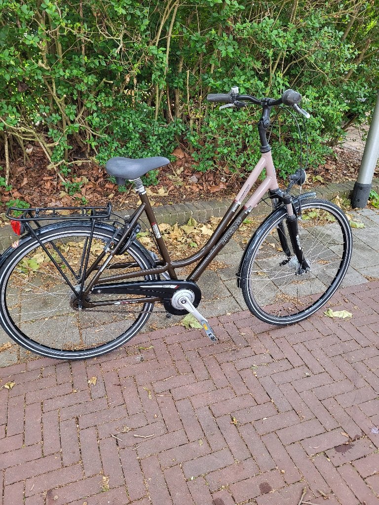 Dames fiets Kalkhoff, Fietsen en Brommers, Fietsen | Dames | Damesfietsen, 53 tot 56 cm, Velgrem, Versnellingen, Zo goed als nieuw