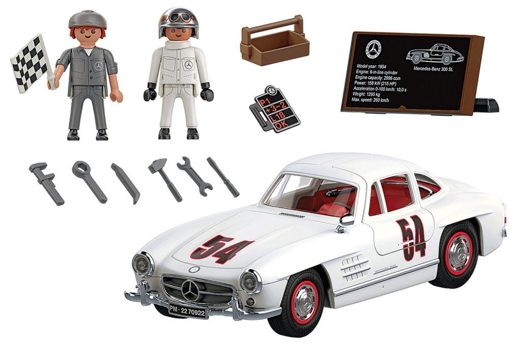 PLAYMMOBIL Cars 70922 Mercedes Benz 300 SL 46 delig, Complete set, Voertuig, Nieuw, Ophalen of Verzenden