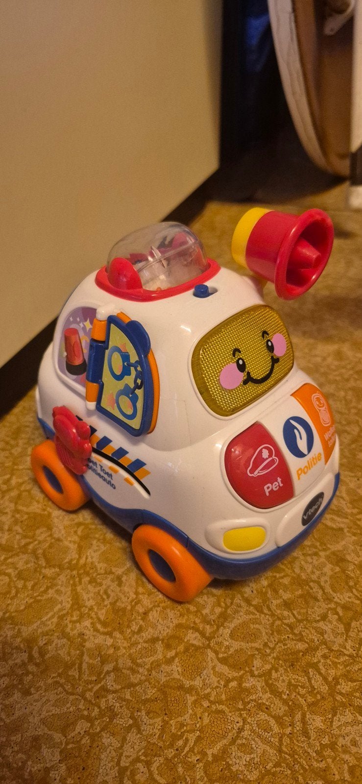 vtech politie auto, Ophalen of Verzenden, Gebruikt, 6 maanden tot 2 jaar