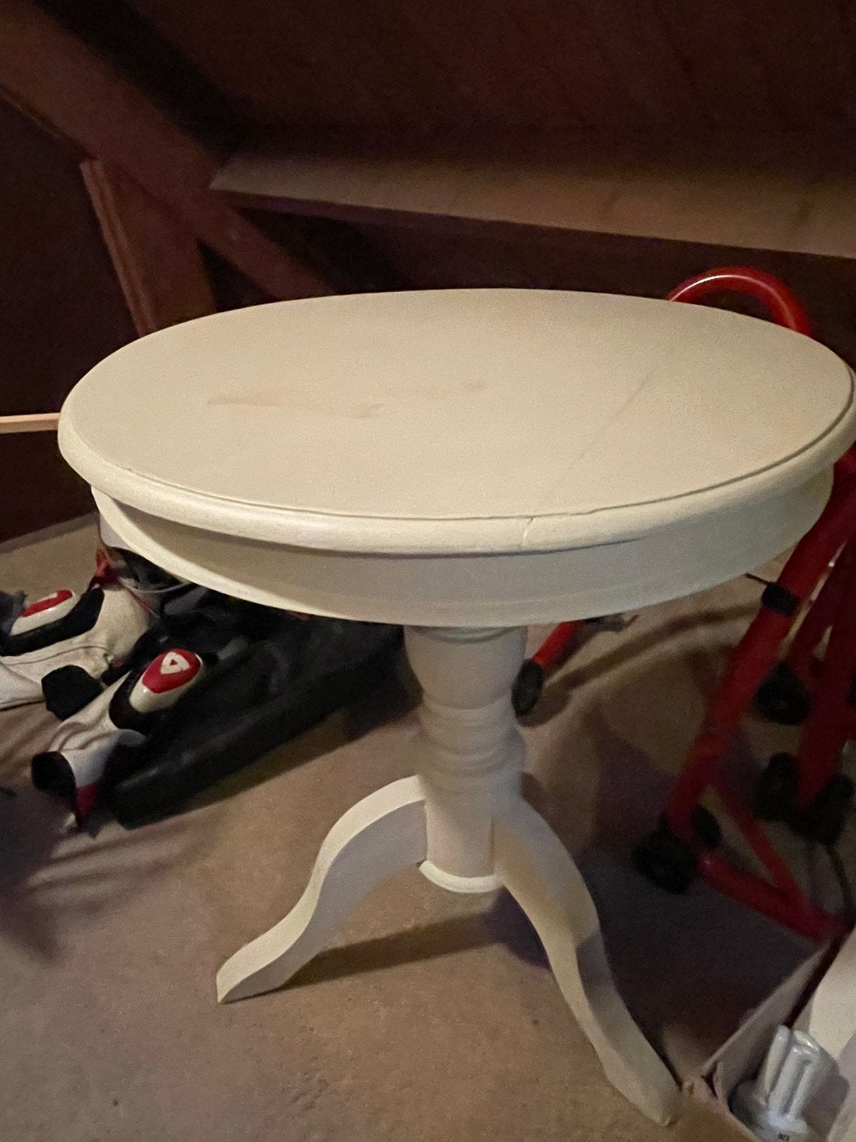 Bijzettafel, Minder dan 55 cm, Gebruikt, Rond, Ophalen