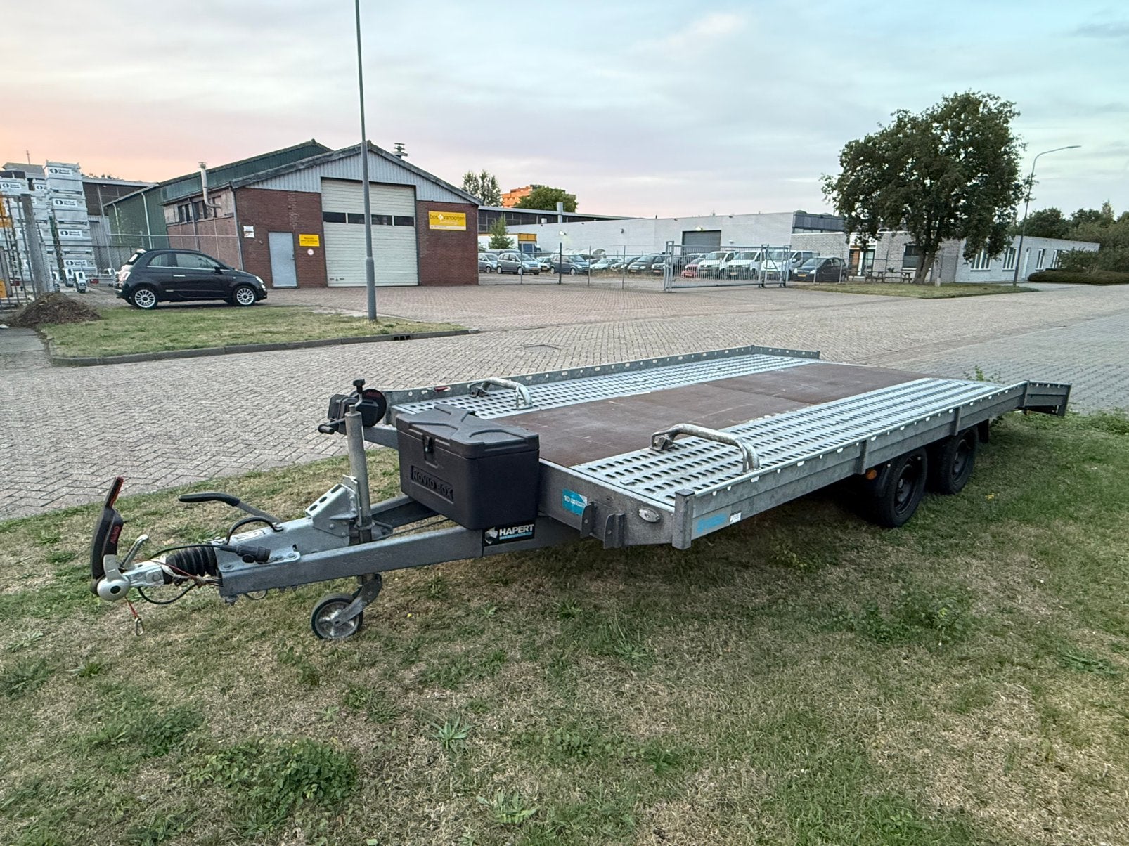 Autotransporter Hapert Indigo HF 505x221, Ophalen, Zo goed als nieuw
