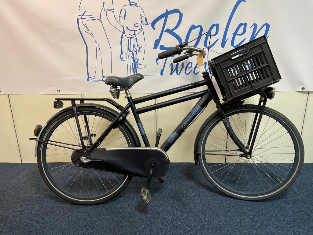 Cortina U4 26/46 3v Transportfiets Jongens Jeans Blauw, Fietsen en Brommers, Info@alpinafietsen.nl, Versnellingen, Zo goed als nieuw