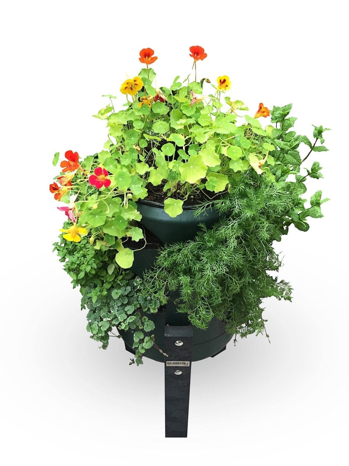 Balkonton Wormenhotel Verticale tuin met compostbuis, Ophalen, Kunststof, Minder dan 60 cm, Rond