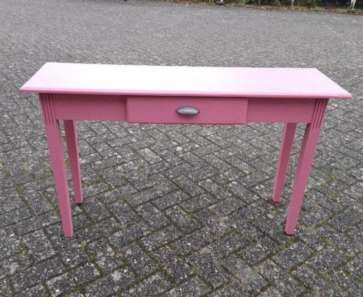 Leuke rose.sise tafel, Ophalen