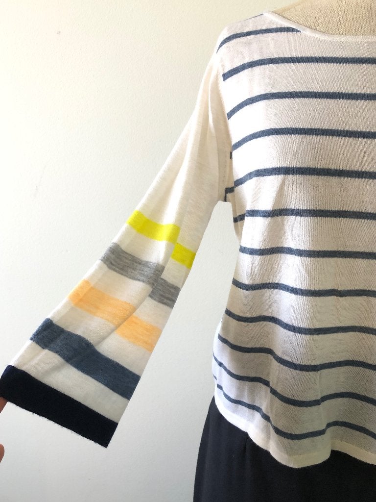 Autumn Cashmere flaired sleeve zomer top - new, Meerkleurig, Autumn Cashmere, Nieuw, Ophalen of Verzenden