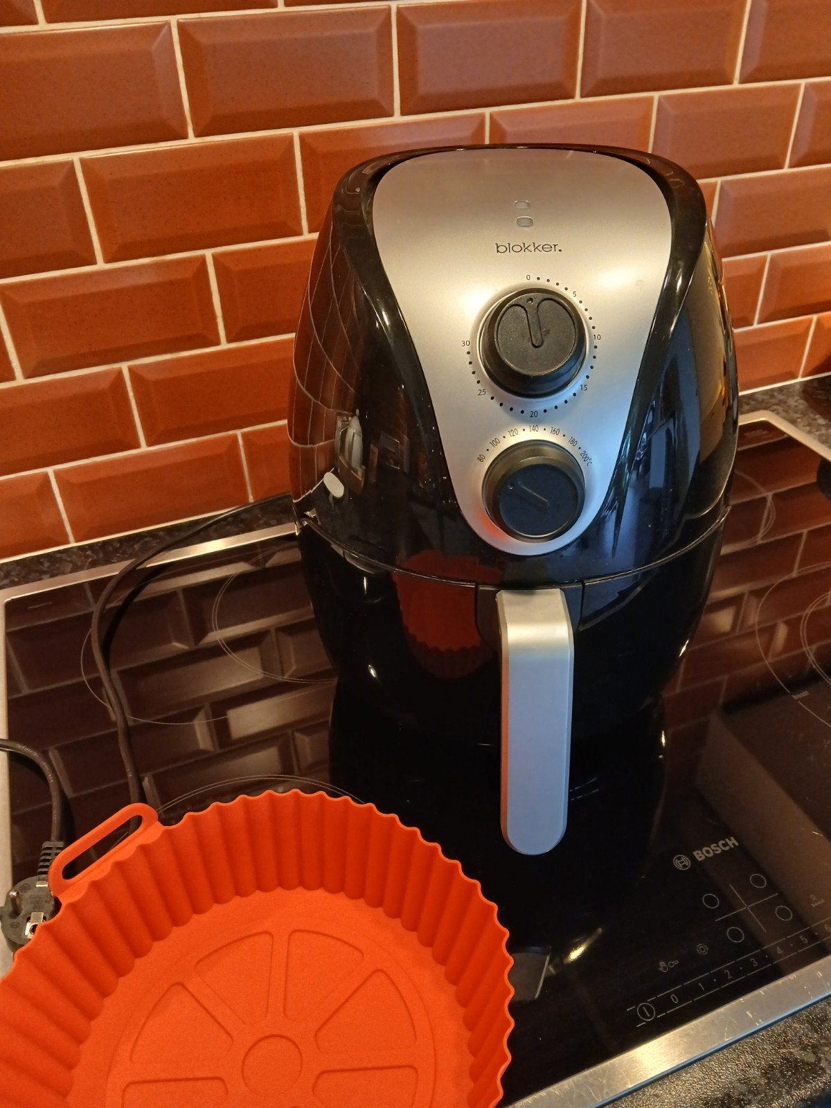 Blokker airfryer, Witgoed en Apparatuur, Airfryers, Ophalen of Verzenden, Zo goed als nieuw, Airfryer