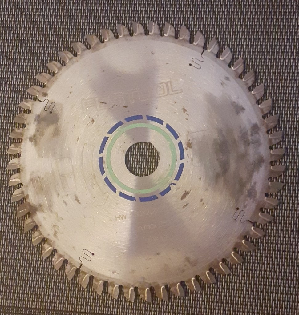 zaagblad voor HPL / trespa  merk Festtool, Ophalen, Gebruikt