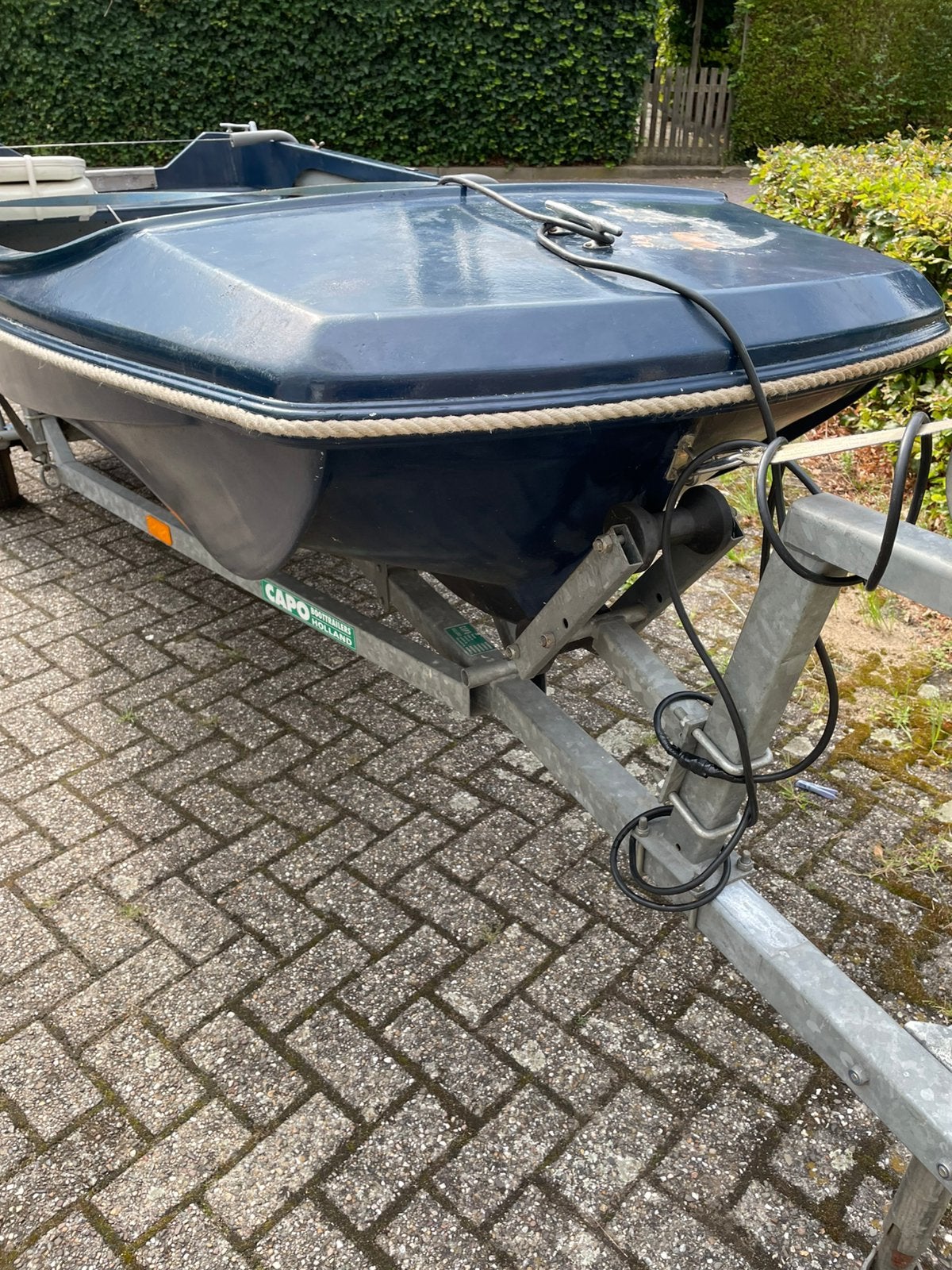 Boot, Ophalen, Zo goed als nieuw