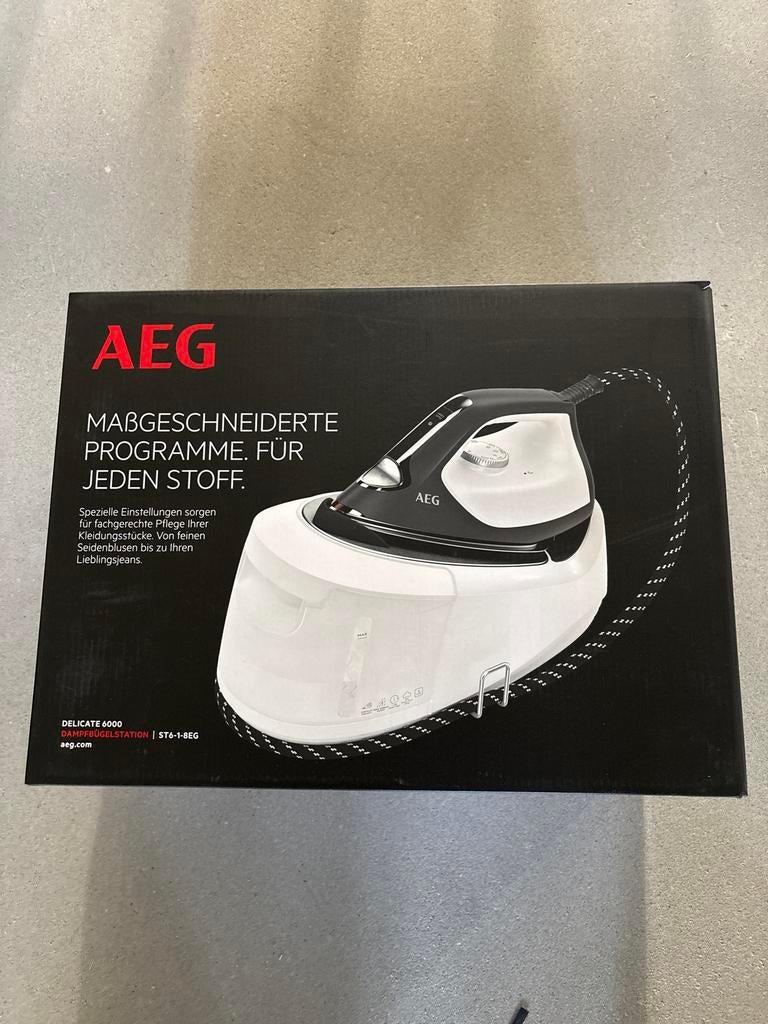 AEG Stoomgenerator ST6-1-8EG, Witgoed en Apparatuur, Strijkijzers en Strijkplanken, AEG, Strijkijzer met snoer, -, -