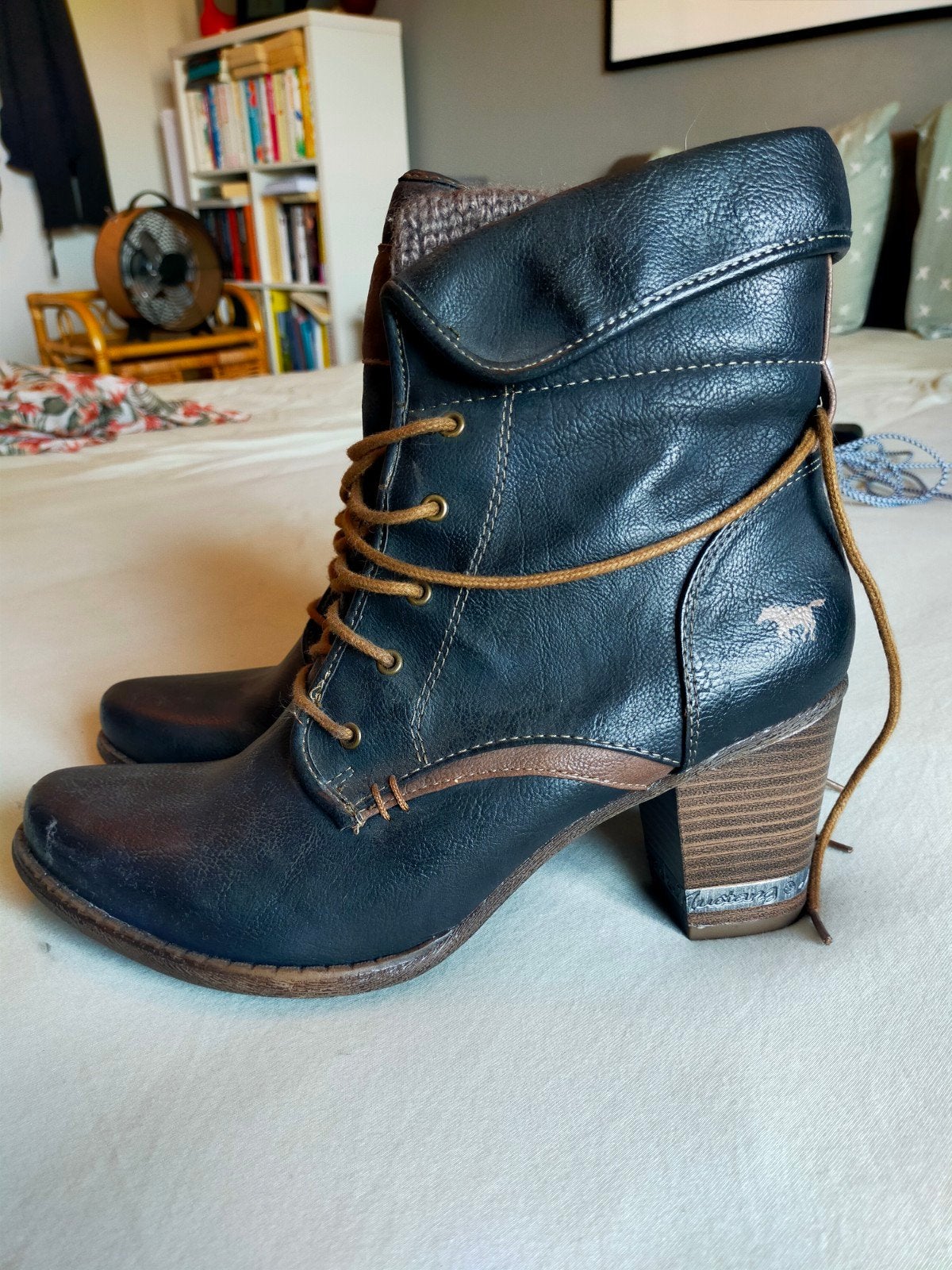 Enkellaarsjes Mustang maat 41, Kleding | Dames, Ophalen, Zwart, Lage of Enkellaarzen, Mustang