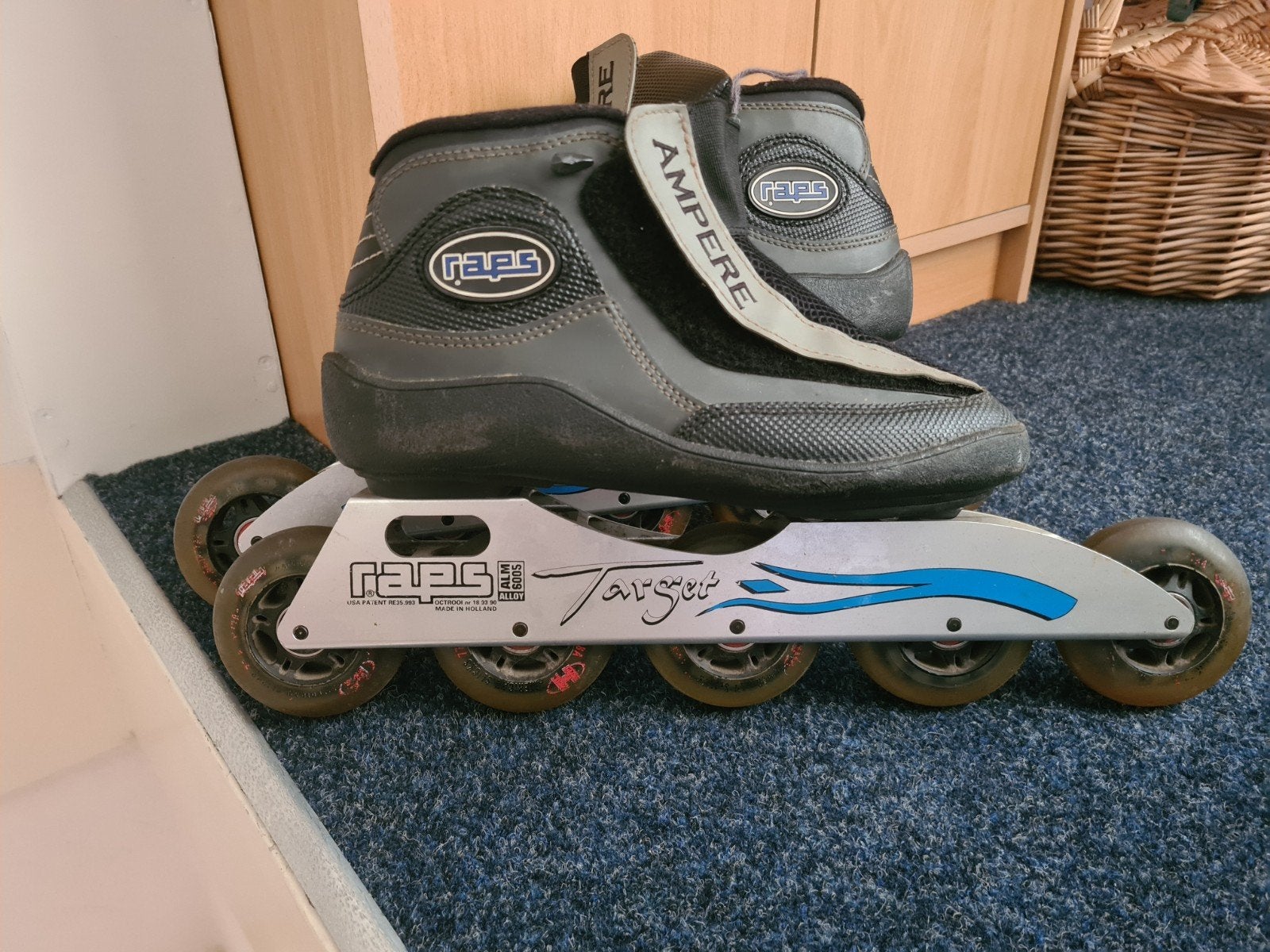 Raps Target Inline Skates Maat 39 met Bescherming, Ophalen