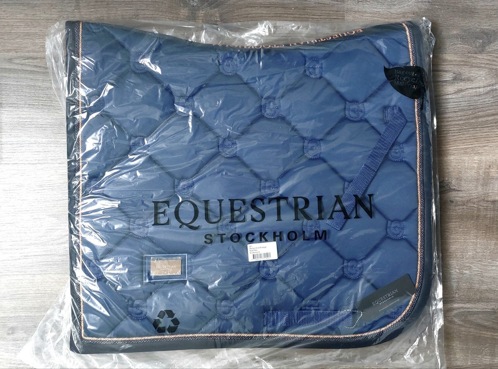 Equestrian Stockholm Monaco Blue dekje full dressuur, Dressuurdekje, Equestrian Stockholm, Nieuw, Blauw