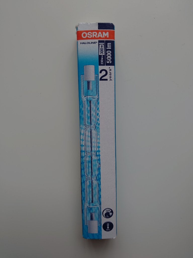 Osram halogeen 300W, Verzenden, Nieuw, 30 tot 60 watt