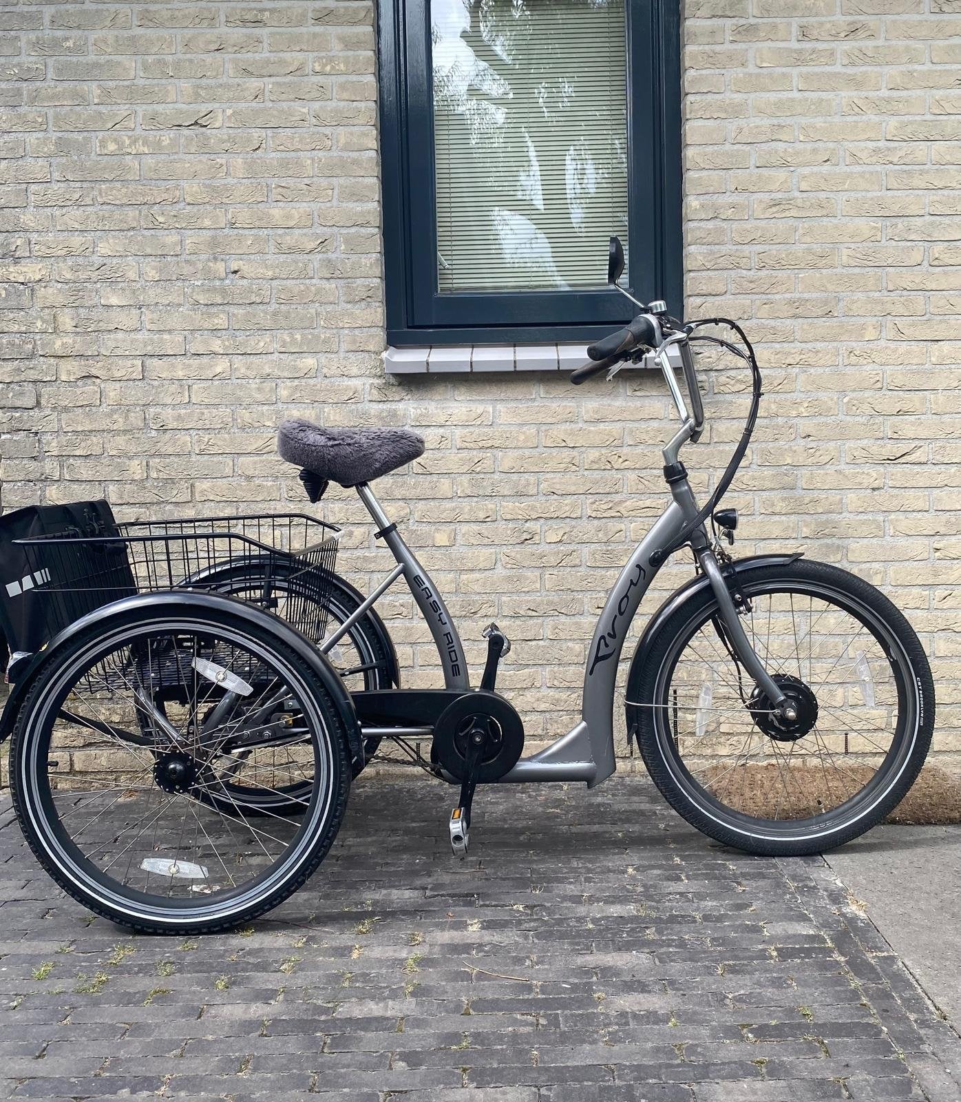 Troy Easy Ride elektrische driewieler, Fietsen en Brommers, Ophalen, Gebruikt, Velgrem