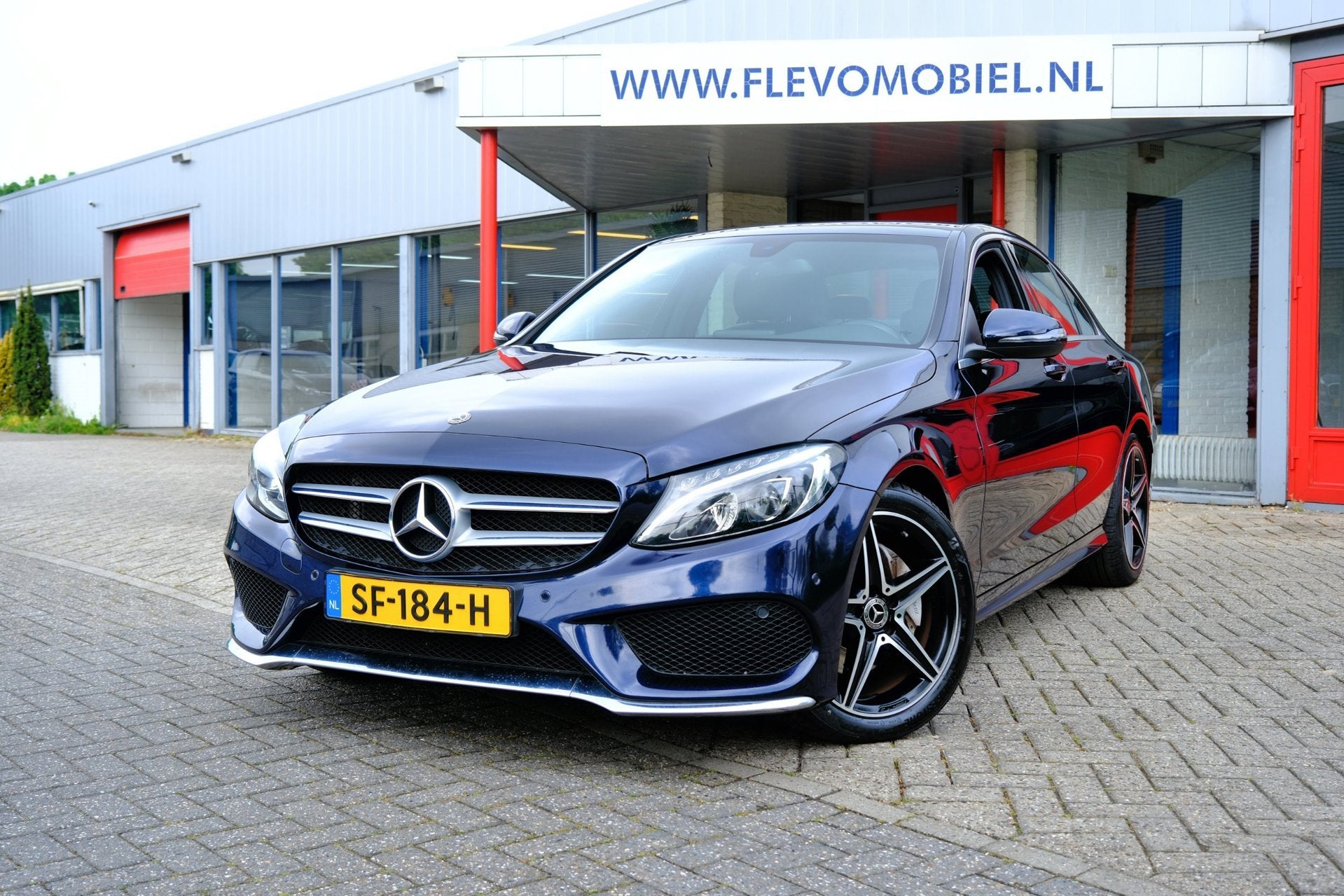 Mercedes-Benz C-klasse 180 Sport Edition Aut. Navi|1 Eig!|Ca, Auto's, Automaat, Euro 6, Bedrijf, Sedan