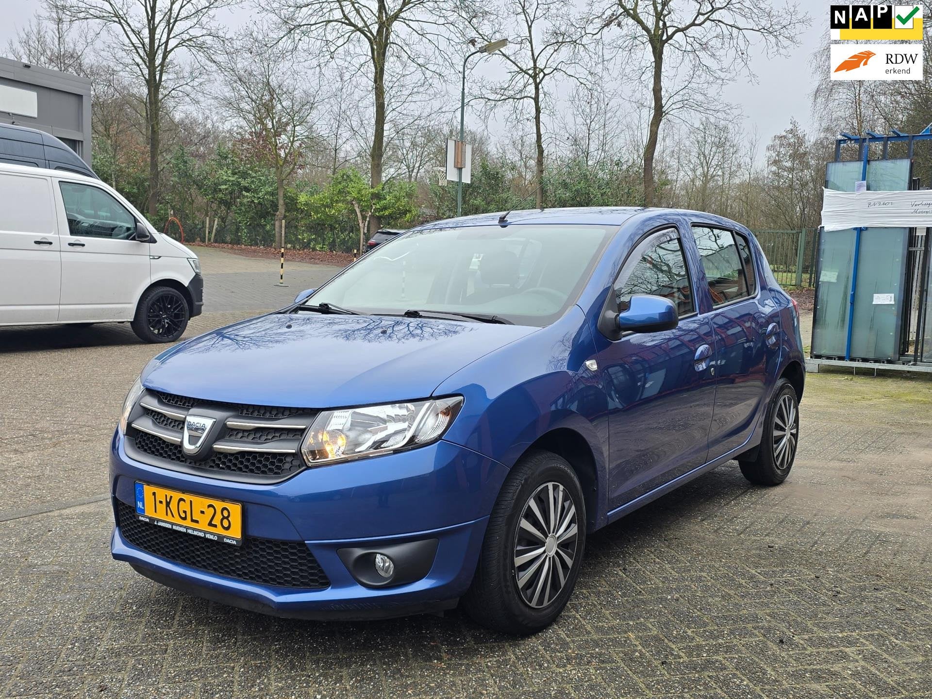 Dacia Sandero 0.9 TCe Lauréate/N.A.P/5-DEURS/AIRCO/, Auto's, Voorwielaandrijving, Stof, Gebruikt, 937 kg