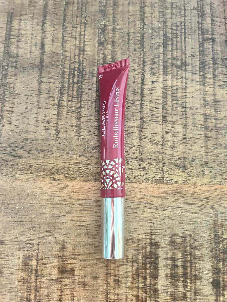 Clarins Natural Lip Perfector 18, Lippen, Ophalen of Verzenden, Zo goed als nieuw, Make-up