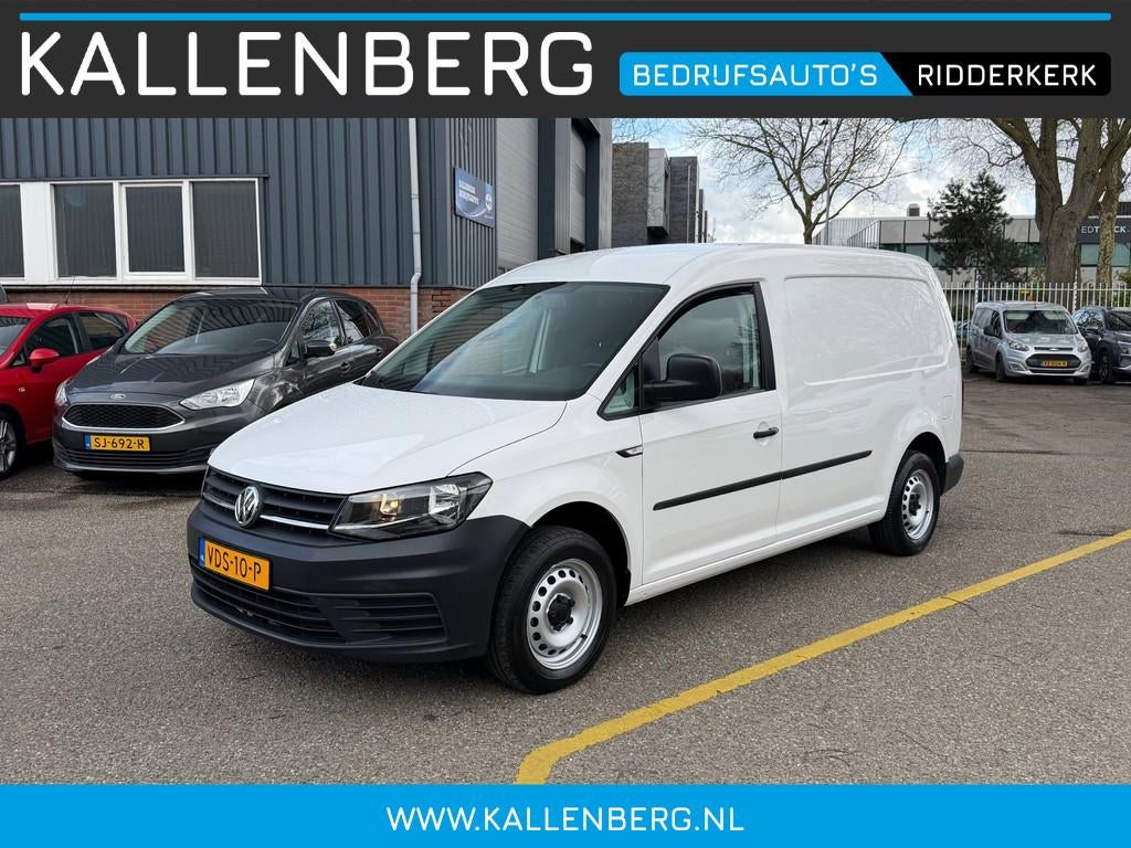 Volkswagen Caddy 2.0 TDI L2H1Maxi 102PK Trend / Airco / Navi, Voorwielaandrijving, Stof, Gebruikt, Volkswagen