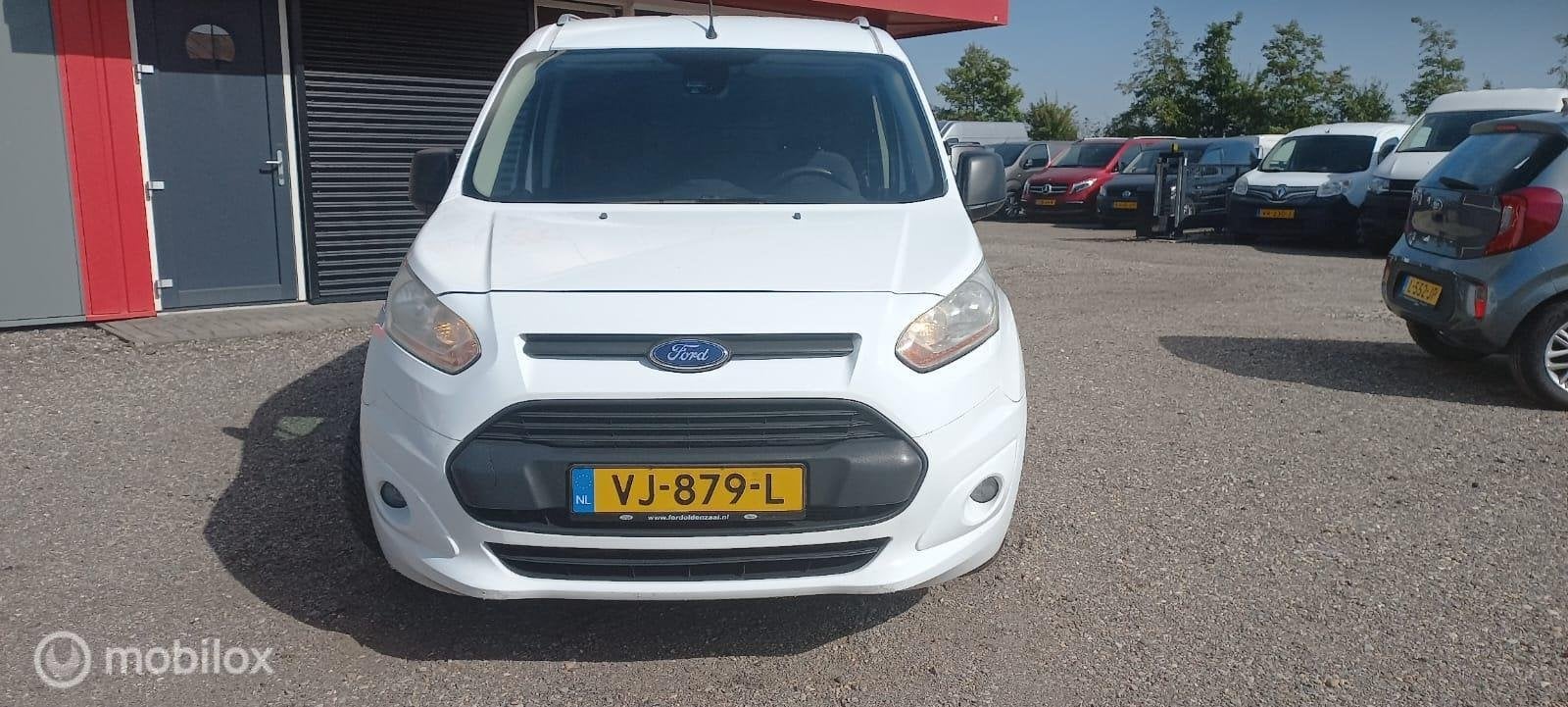 Ford Transit Connect 1.6 TDCI L2 Ambiente/AIRCO/3ZITS, Euro 5, Gebruikt, Parkeersensor, Wit