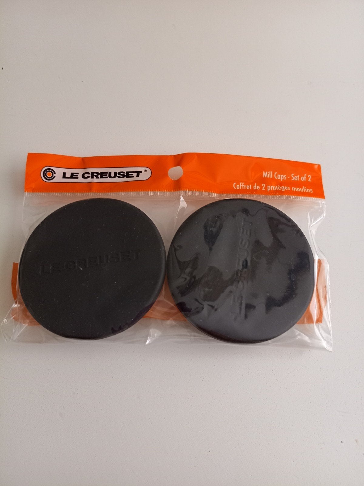 Le Creuset Mill Caps - Set van 2 (Zwart), Le Creuset, Overige typen, Nieuw, Ophalen of Verzenden
