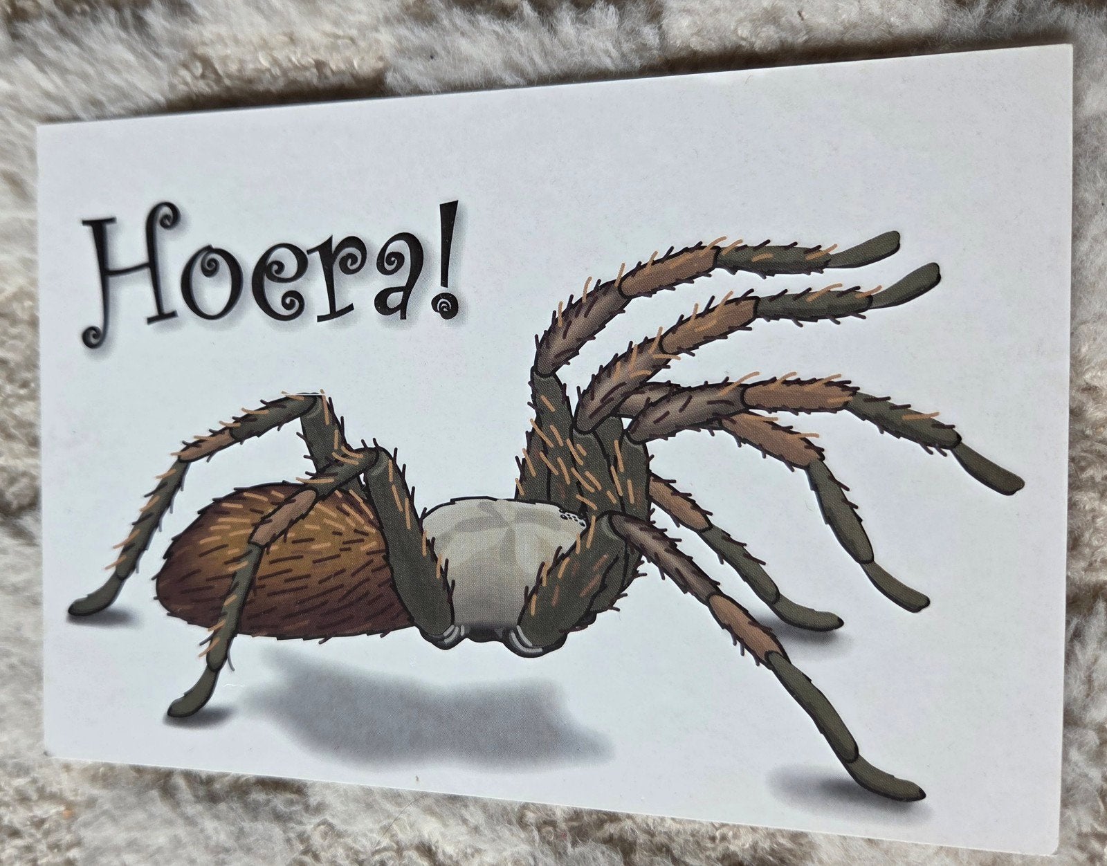 Hoera! Tarantula, Verzenden, 1980 tot heden, Ongelopen, Overige thema's