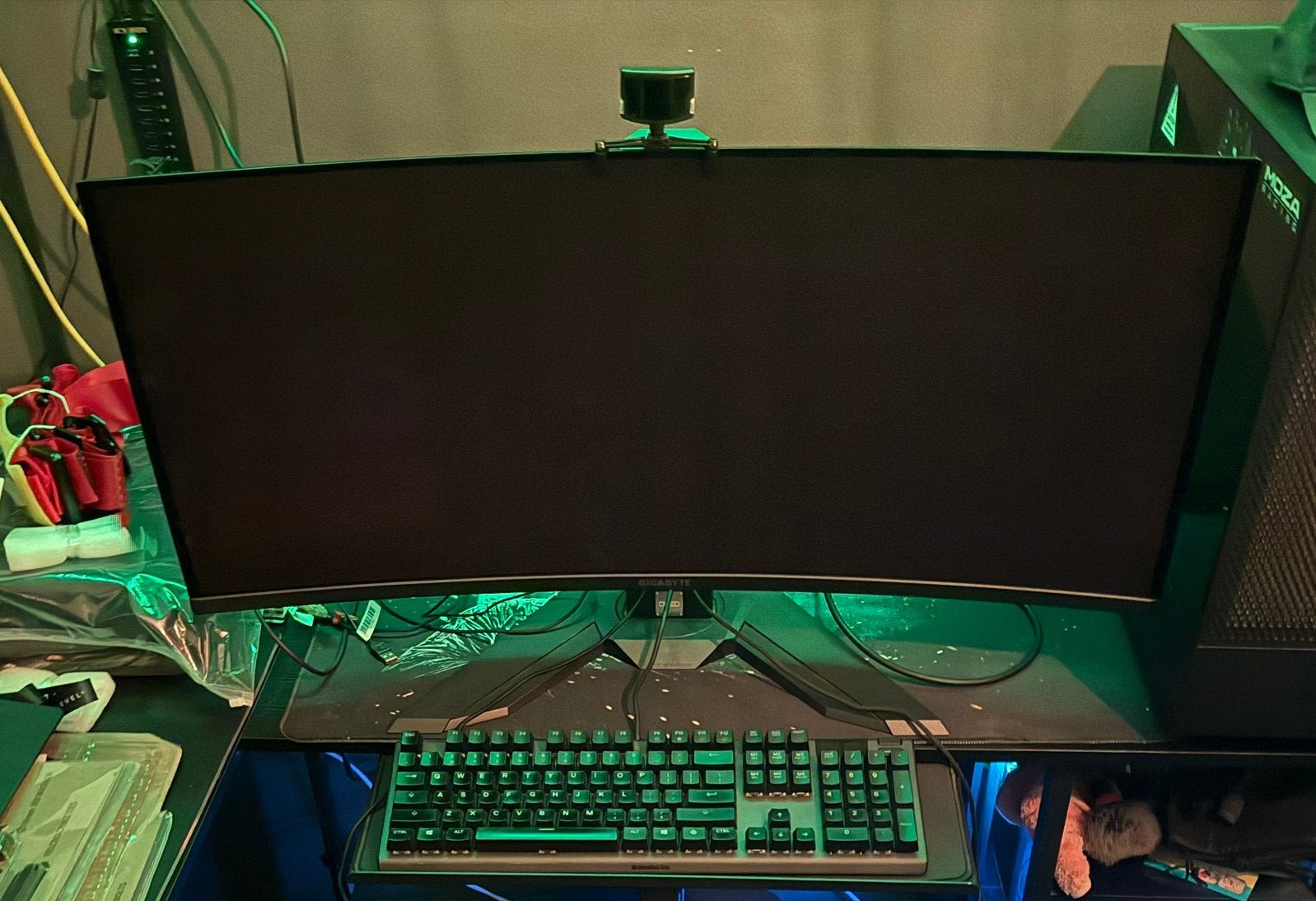 Gigabyte Gigabyte MO34WQC Ultra-Wide OLED Display, Gaming, Ultrawide, Zo goed als nieuw, HDMI
