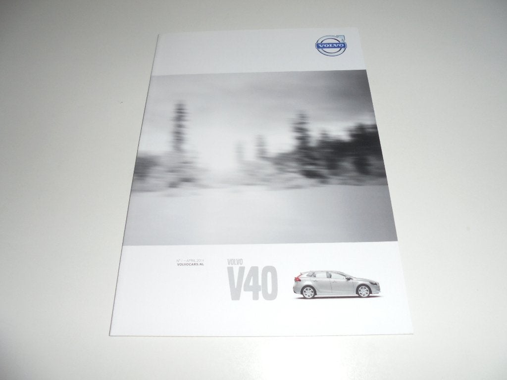 brochure Volvo V40  2015, Ophalen of Verzenden, Nieuw, Volvo