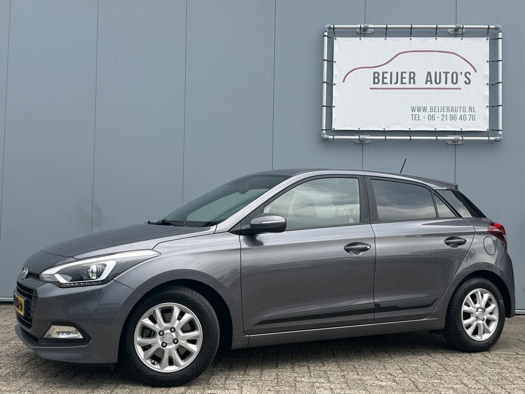 Hyundai i20 1.0 T-GDI Go! 2016 Navigatie/Airco/Trekhaak., Auto's, Hyundai, Bedrijf, Te koop, i20, ABS, Achteruitrijcamera, Airbags