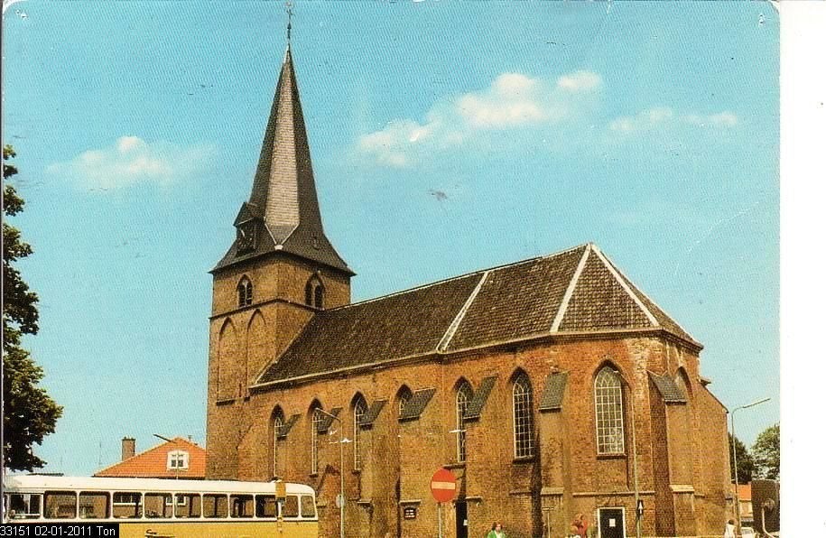 Ansichtkaart 	Ruurlo	NH kerk, Verzenden, 1960 tot 1980, Gelopen, Gelderland