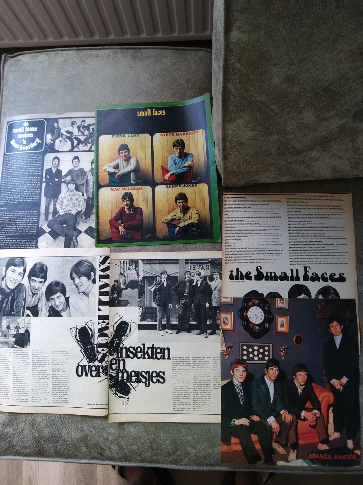 The Small Faces: muziek expres artikels, Ophalen of Verzenden, Gebruikt, Boek, Tijdschrift of Artikel