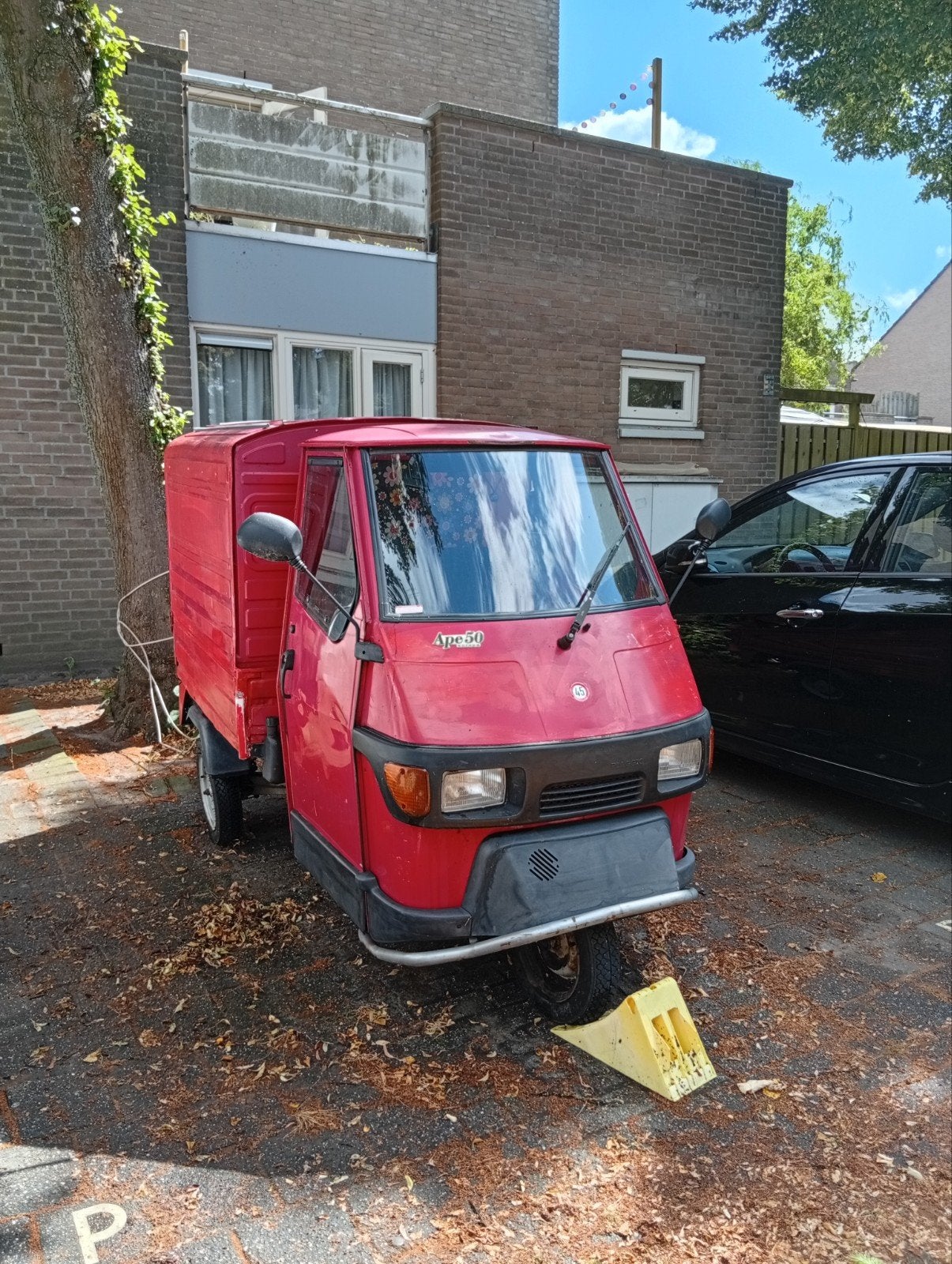 Piaggio ape 50 van augustus 2005, Gebruikt, 16 km/u of meer, 46 km of meer, Ophalen