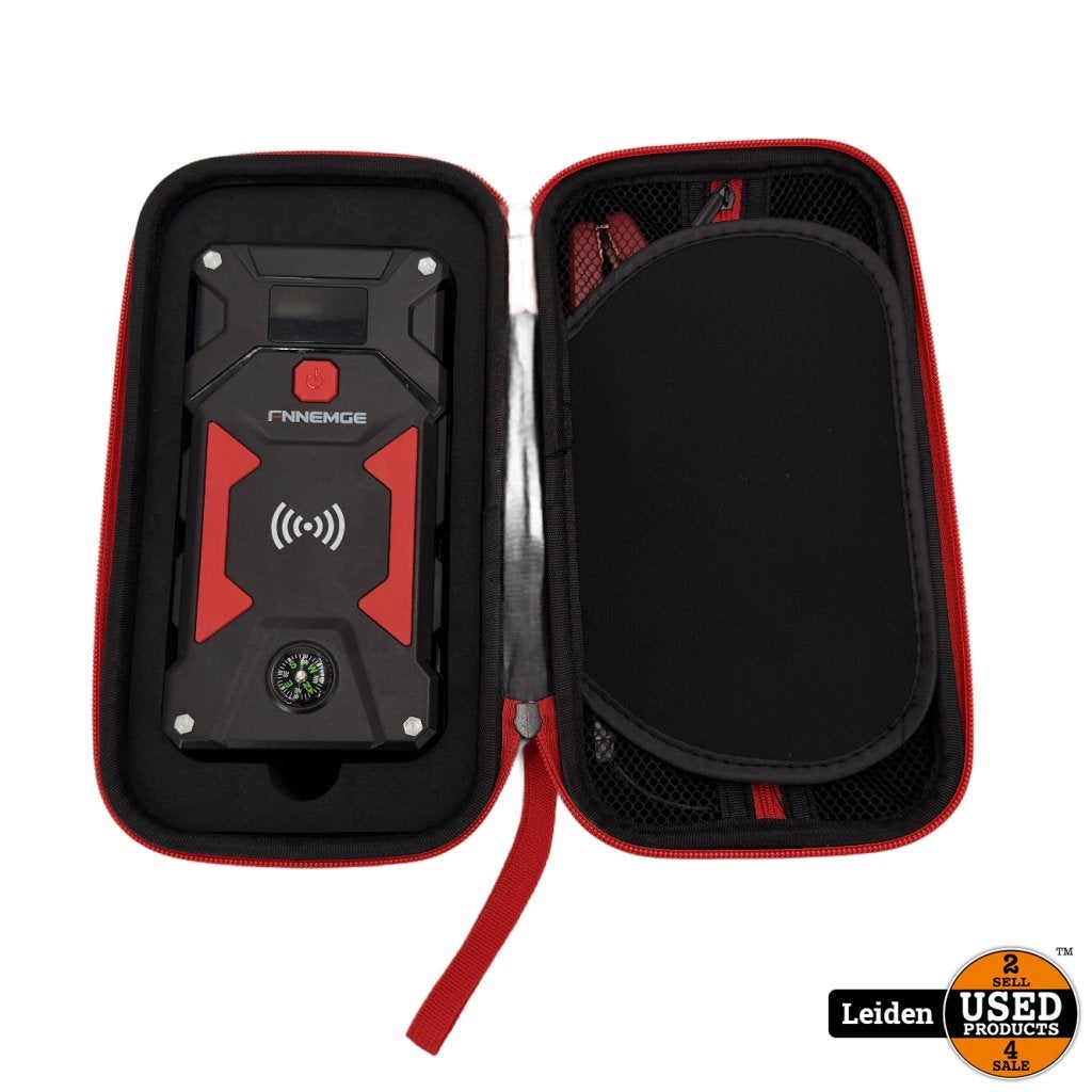 FNNEMGE Car Jump Starter 6000A Peak 26800mAh 12V superveilig, Flex Ltd., Gebruikt, https://flex.com/contact-us, Nobelstraat 10, 5807 GA Oostrum LB, Limburg, Nederland