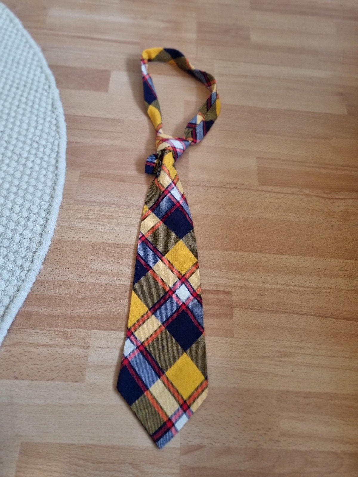 Mooie katoenen altio stropdas met ruitpatroon, Kleding | Heren, Stropdassen, Meerkleurig, Altio Amsterdam, Ophalen of Verzenden