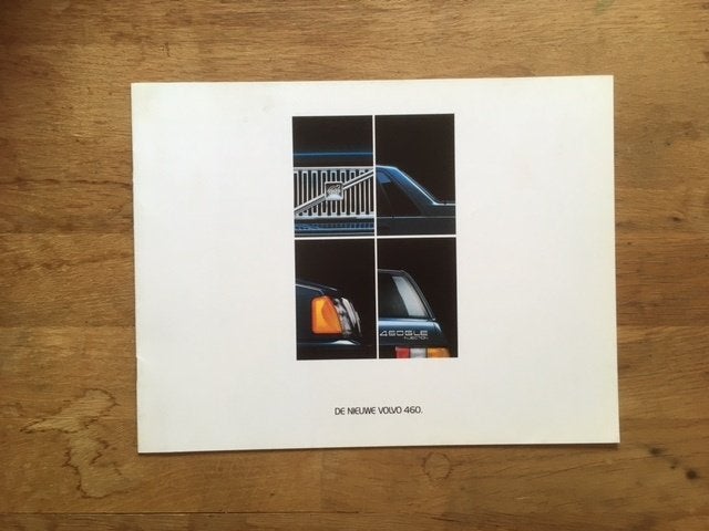 Volvo 460 Brochure - De Nieuwe Volvo 460   NL, Volvo, Volvo Car Corporation, Ophalen of Verzenden, Zo goed als nieuw