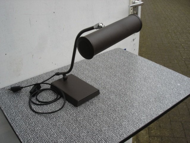 Anvia Almelo piano lamp, 1970’s [donker bruin], Overige typen, Gebruikt, E14 (klein), Ophalen of Verzenden