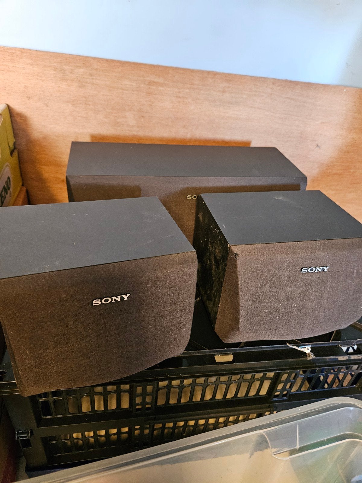 Sony SS-CN99 Center Speaker & SS-SR99 Surround Speakers, Gebruikt, Ophalen of Verzenden, Surroundset, Sony