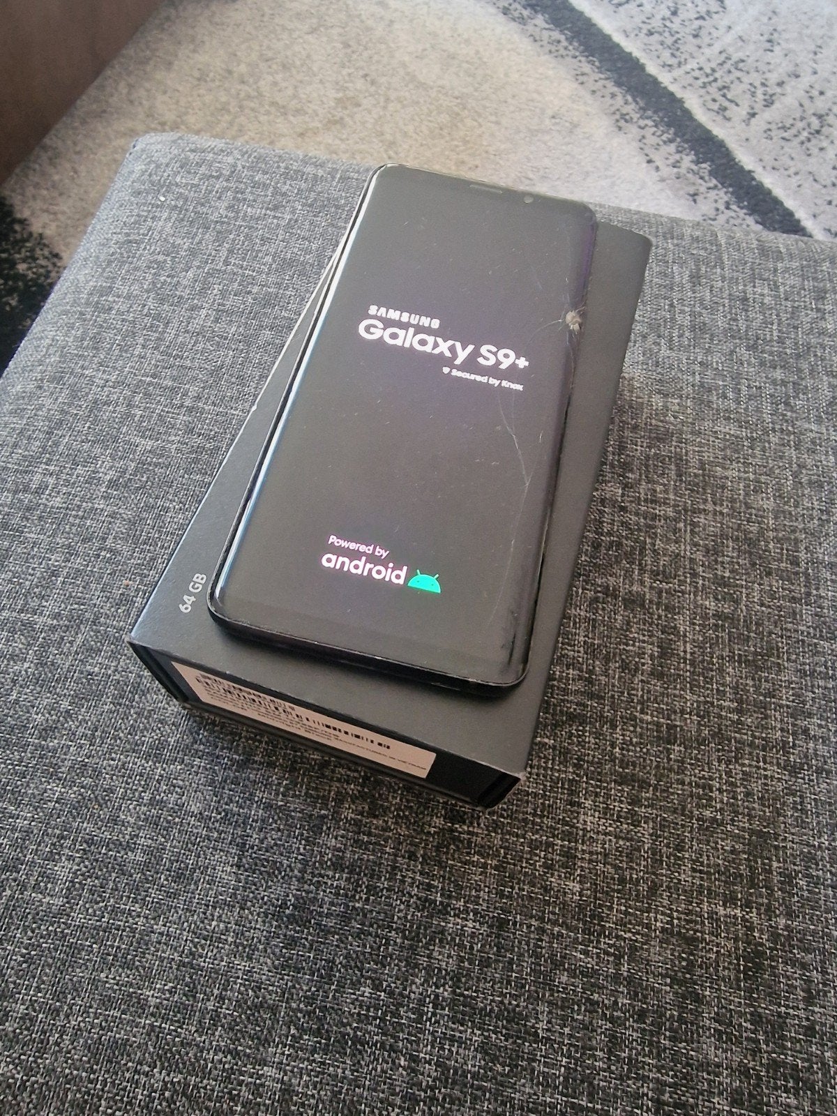 Samsung Galaxy S9+, Ophalen, Gebruikt, Zwart, Touchscreen